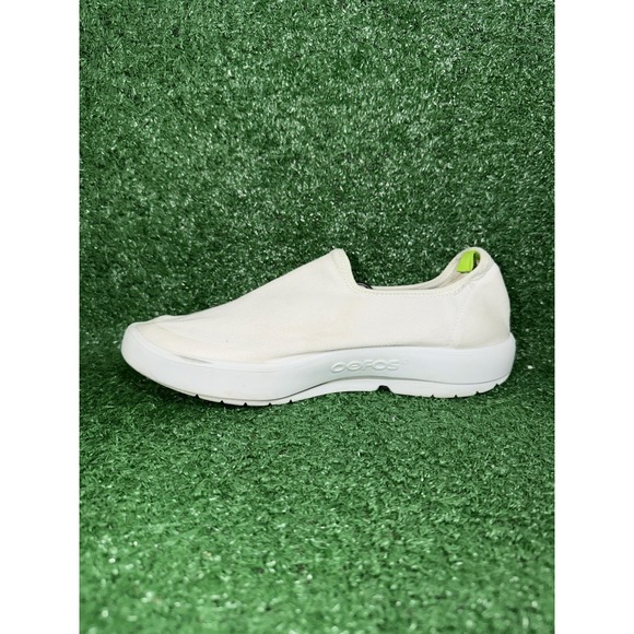 Oofos Women's Oomg Eezee White Slip On Low Shoes Comfort Sneakers Size 10 - Picture 5 of 10